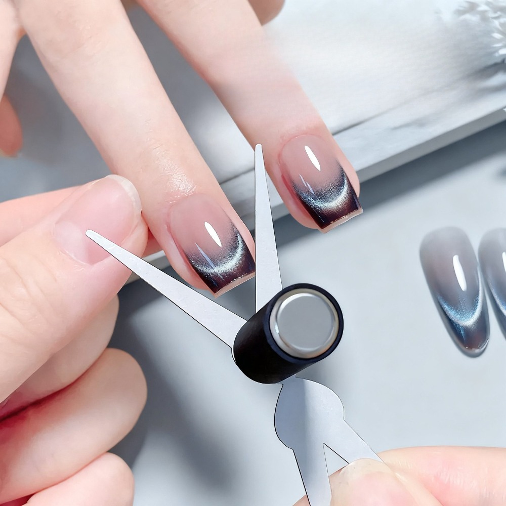 Nail Gel Polish Set - 3D Doppelköpfige Nägel Französisch Form Starke