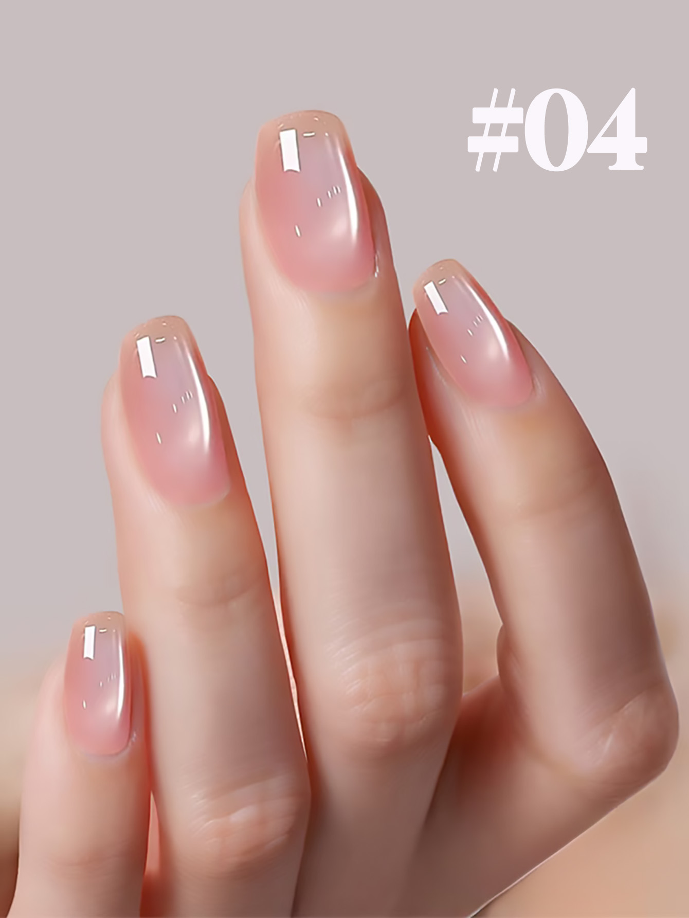 Nail Art Cat Eye Pink - 1-12 stücke TC Sanfte Frische Mädchen