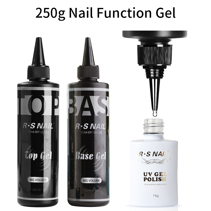 Nail Art Natural - RS NAGEL 250ML Super Top Mantel