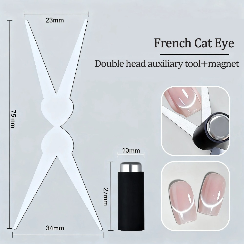 1/2 Stück Doppelkopf-French-Na – Nail Gel Polish Set Bewertung und Preis