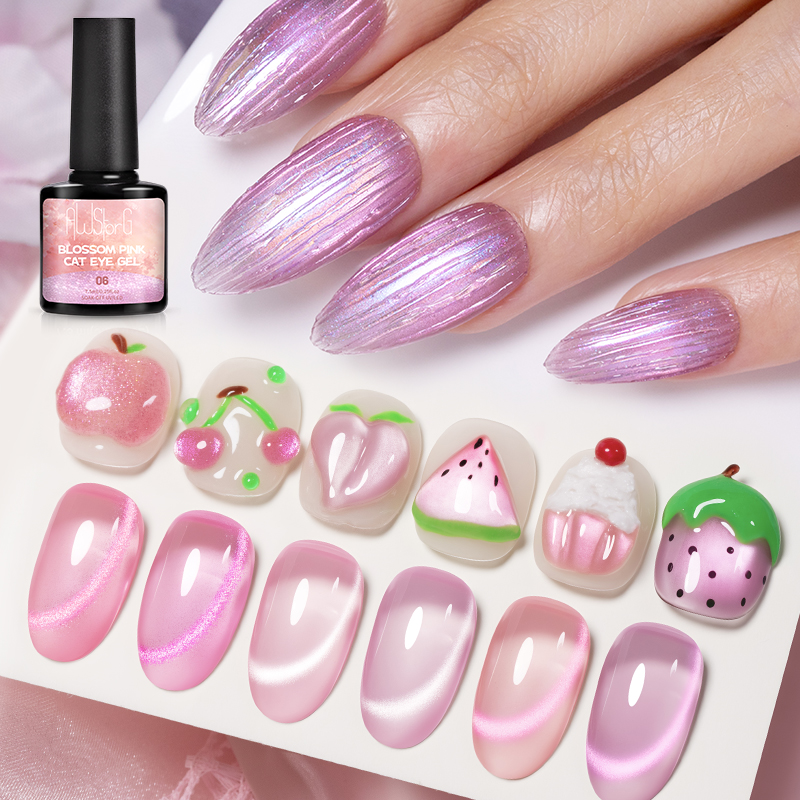 AWStorG 7,5 ml Flash Pure Lust – Nail Art Cat Eye Pink Bewertung und Preis