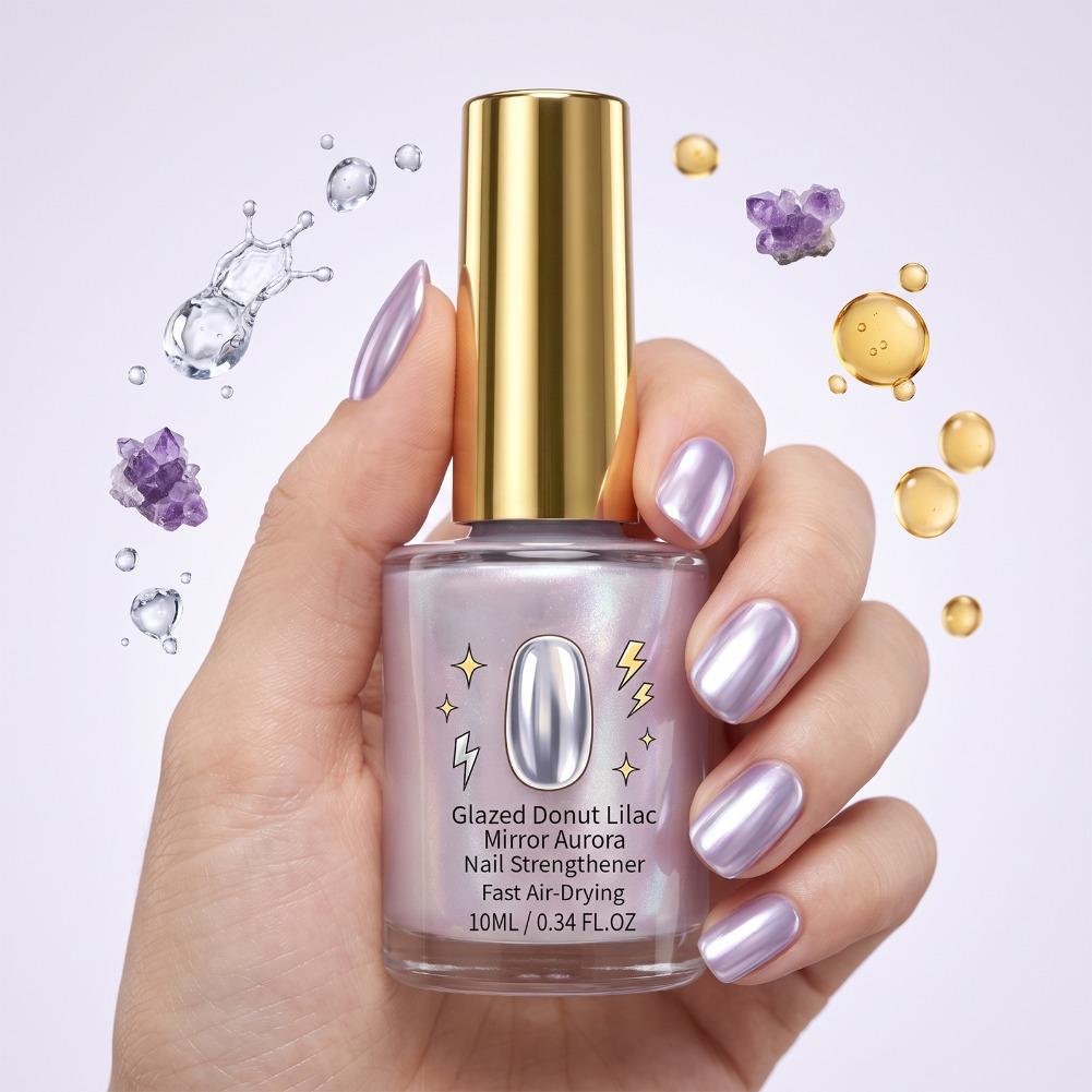 10 ml Glasierte Donut-Lila-Spi – Nail Art Glossy Bewertung und Preis