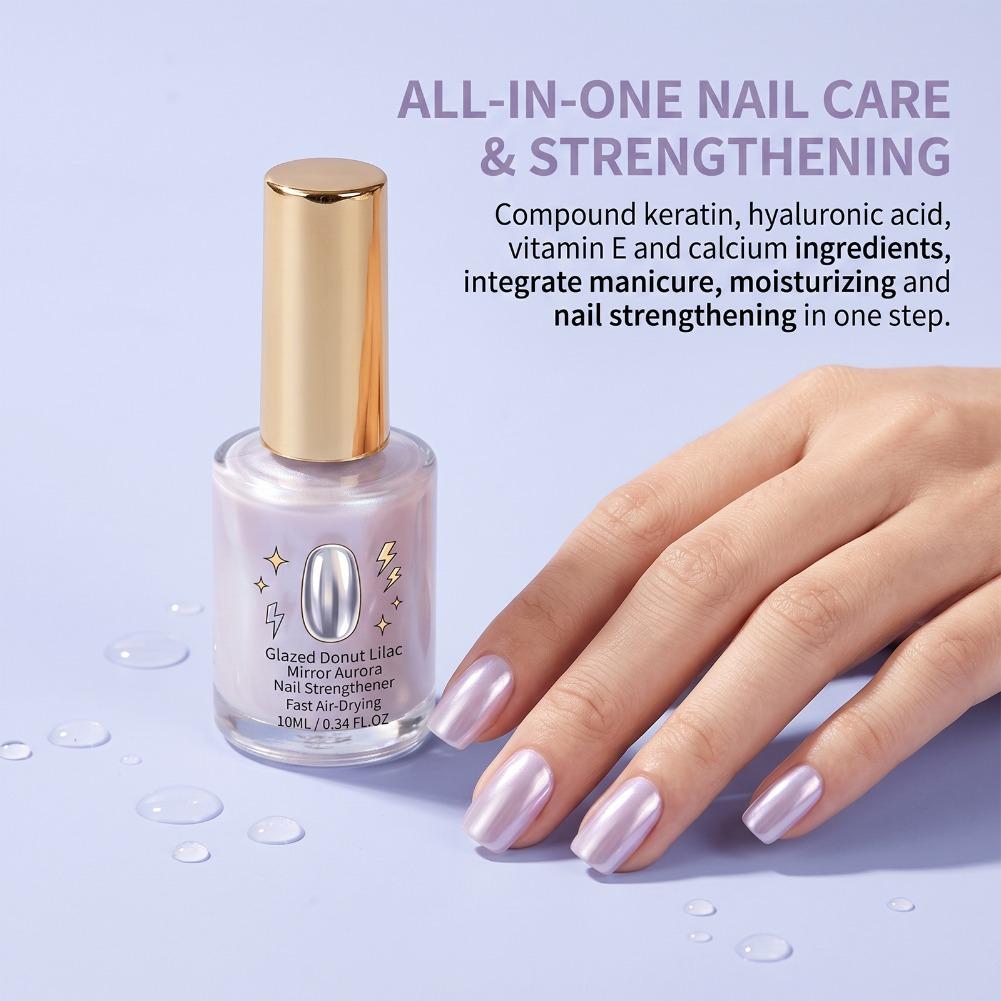 10 ml Glasierte Donut-Lila-Spi – Nail Art Glossy Bewertung und Preis