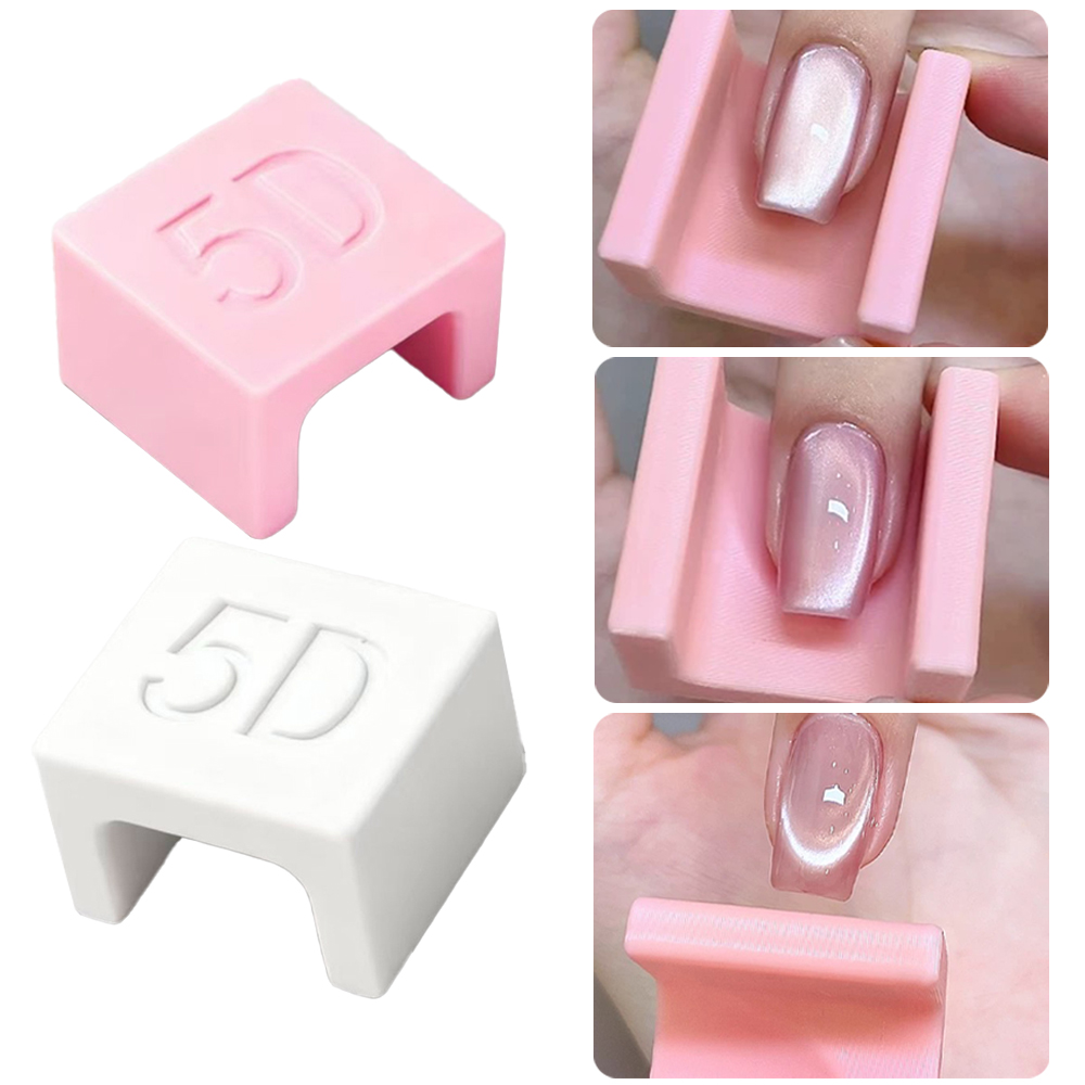 5D U-förmigen Französisch Cat  – Nail Art Cat Eye Pink Bewertung und Preis