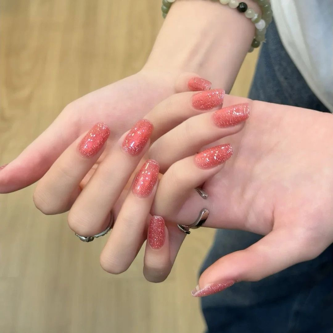Beliebter Aufhellender Glitzer – Nail Art Cat Eye Pink Bewertung und Preis