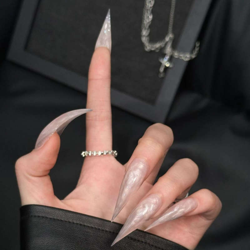 Handgefertigte künstliche Näge – Nail Art Glossy Bewertung und Preis