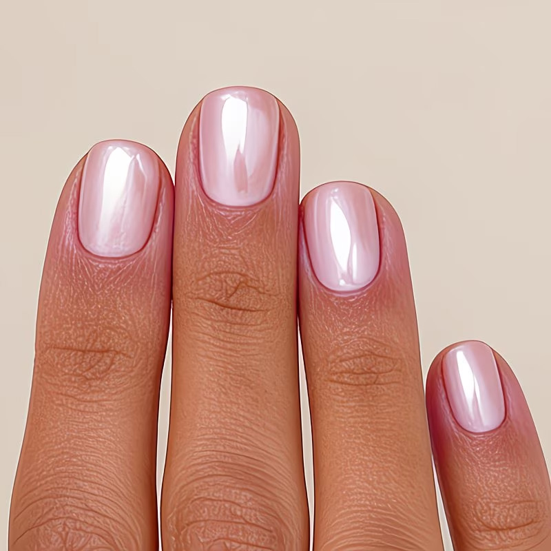 Pinkfarbener Perlmutt-Verstärk – Nail Art Natural Bewertung und Preis