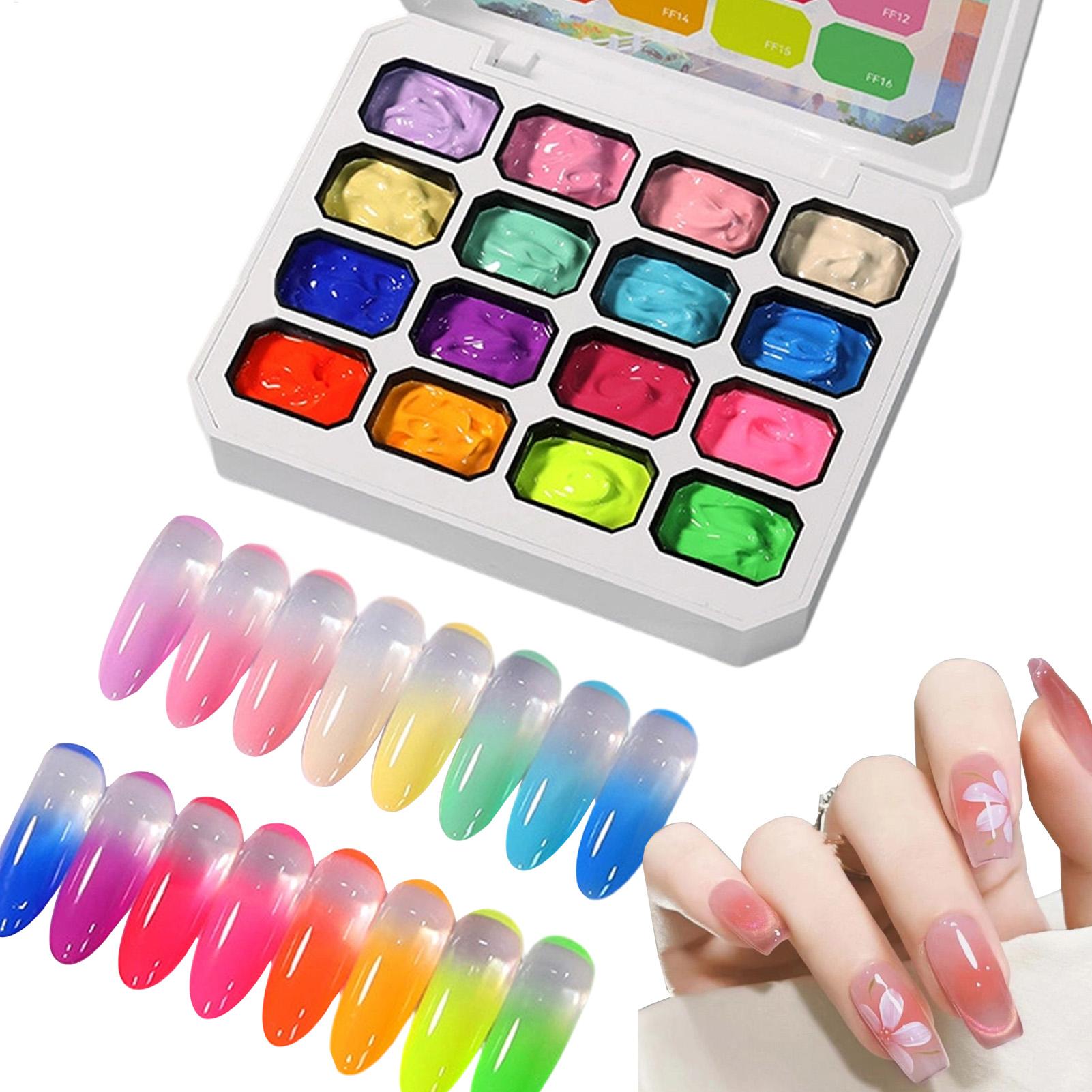Gel-Nagellack-Set 16 Farben UV – Nail Gel Polish Set Bewertung und Preis