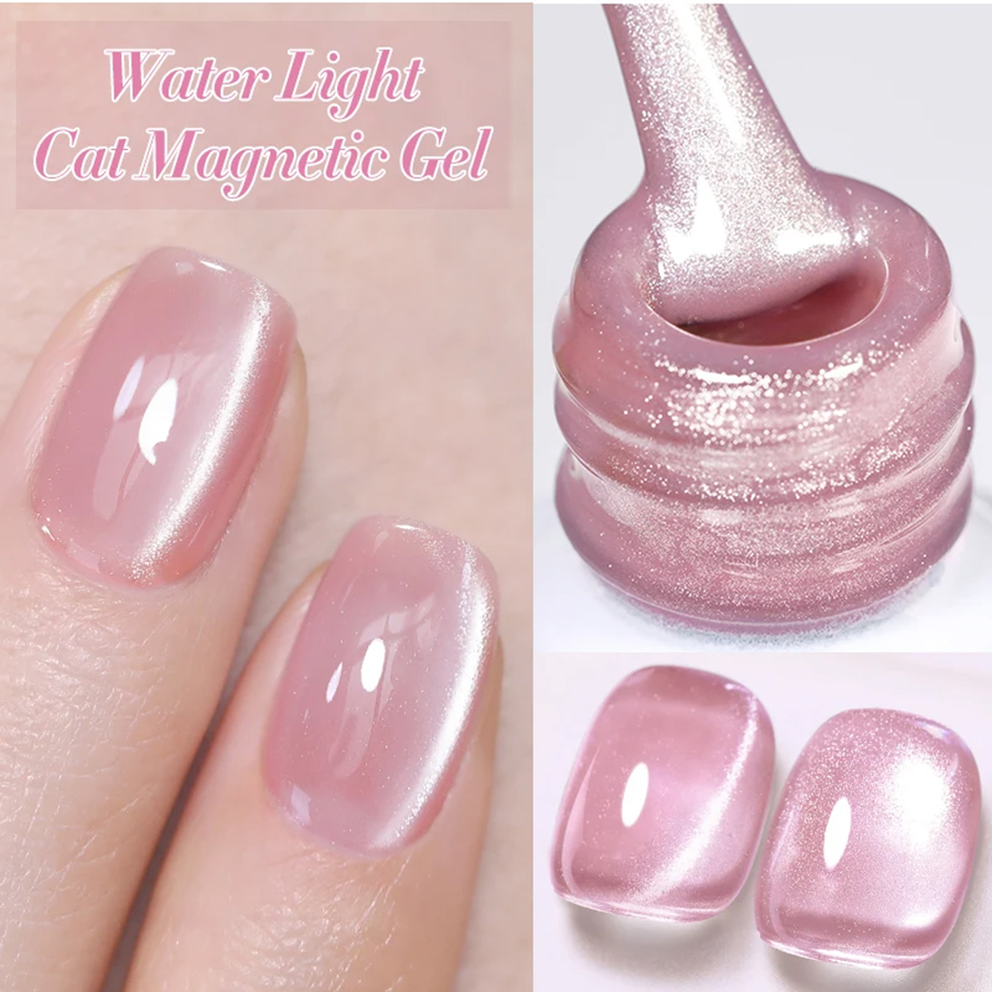 TC 1Pcs Sommer Neue Rosa Pfirs – Nail Art Cat Eye Pink Bewertung und Preis