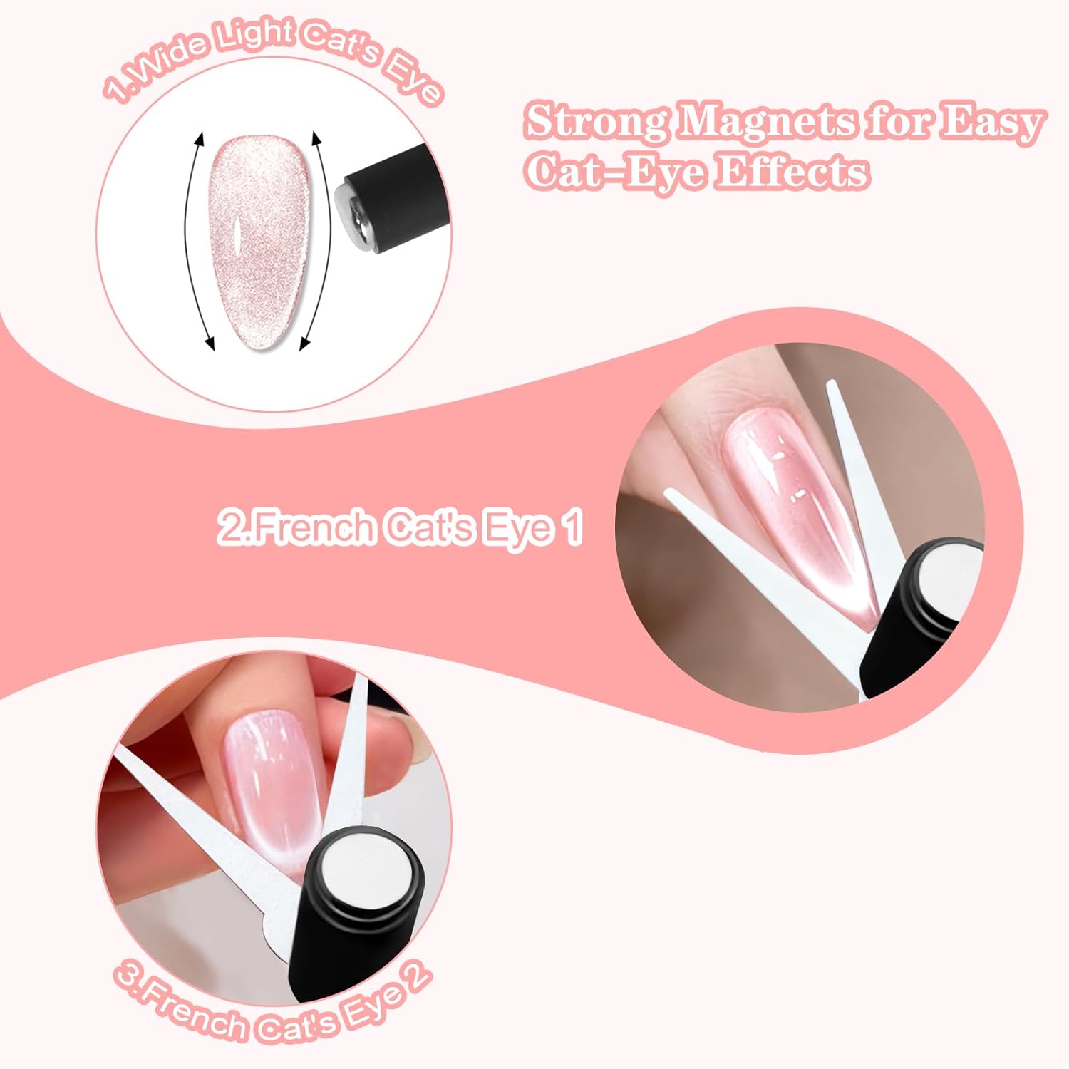 Doppelköpfiger Nagelmagnet für – Nail Gel Polish Set Bewertung und Preis