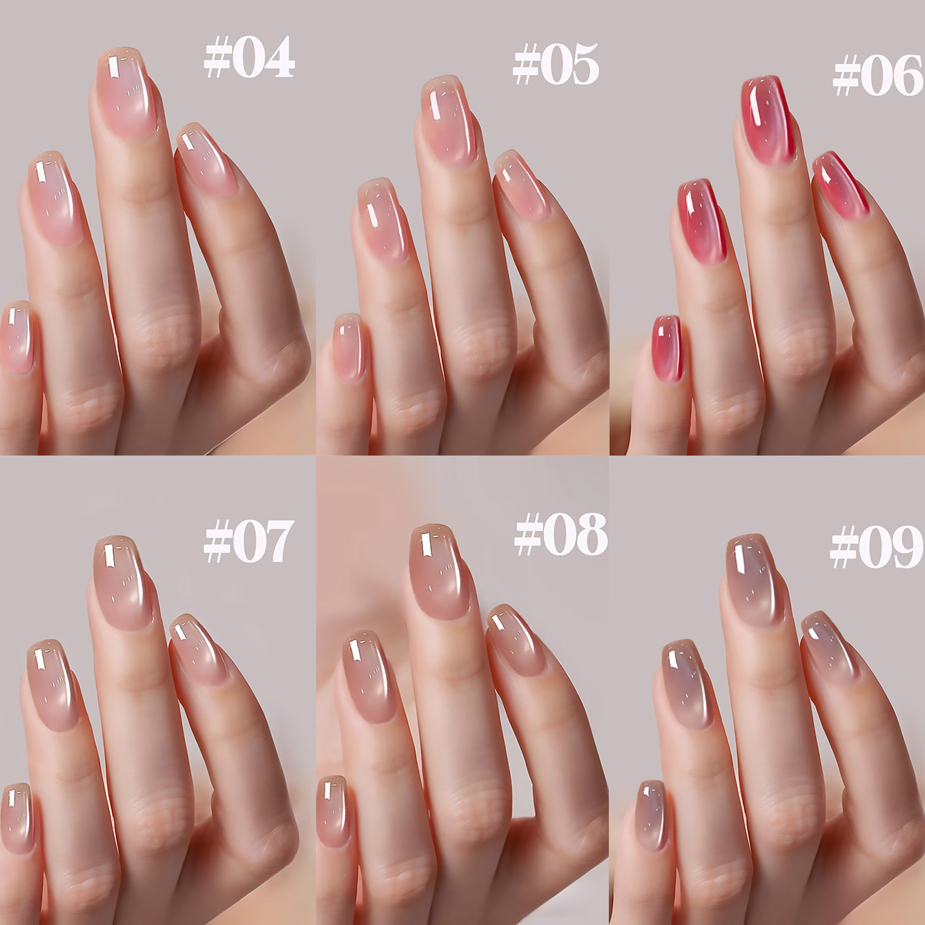 SHAKA 1-12 Stück Sommer-Trend  – Nail Art Cat Eye Pink Bewertung und Preis
