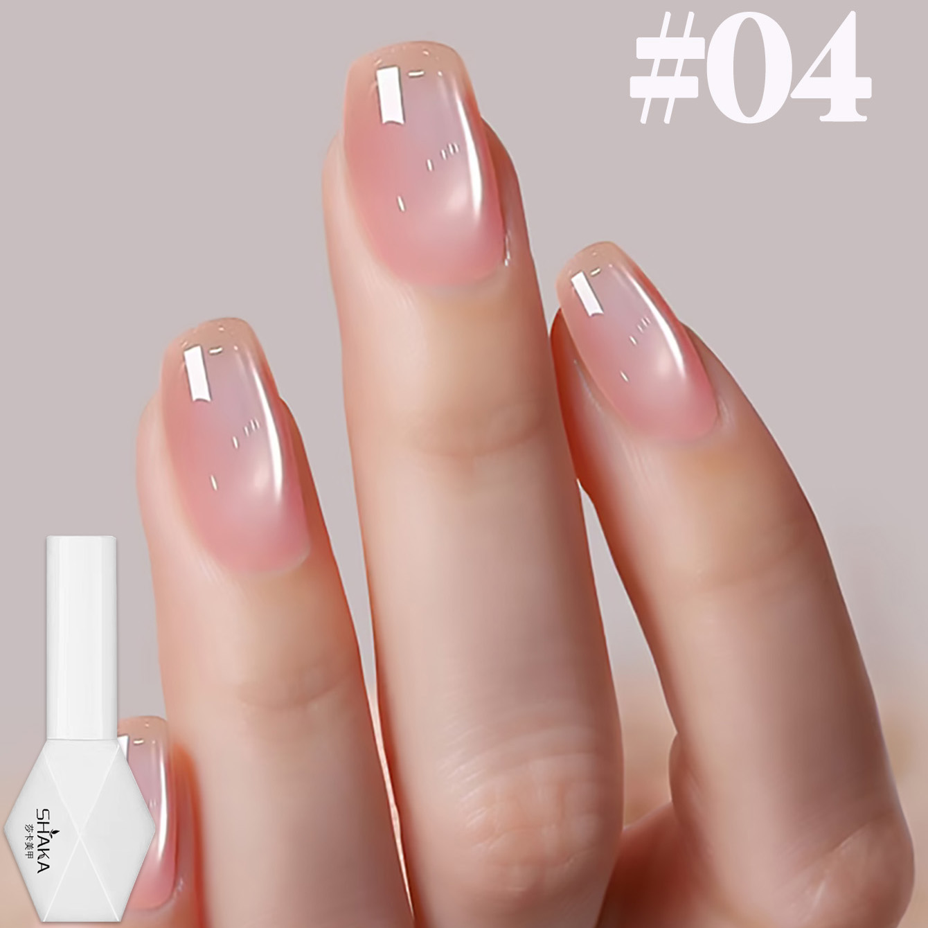 SHAKA 1-12 Stück Sommer-Trend  – Nail Art Cat Eye Pink Bewertung und Preis