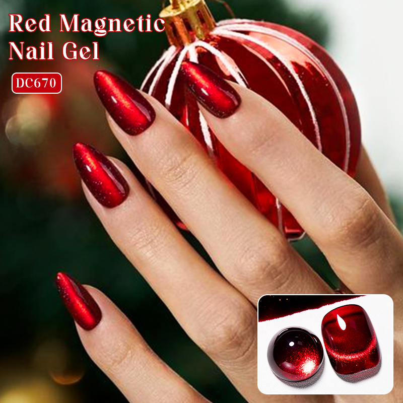 Mtssii 7ML Weinrote Katze Magn – Nail Art Red Wine Cat Eye Bewertung und Preis