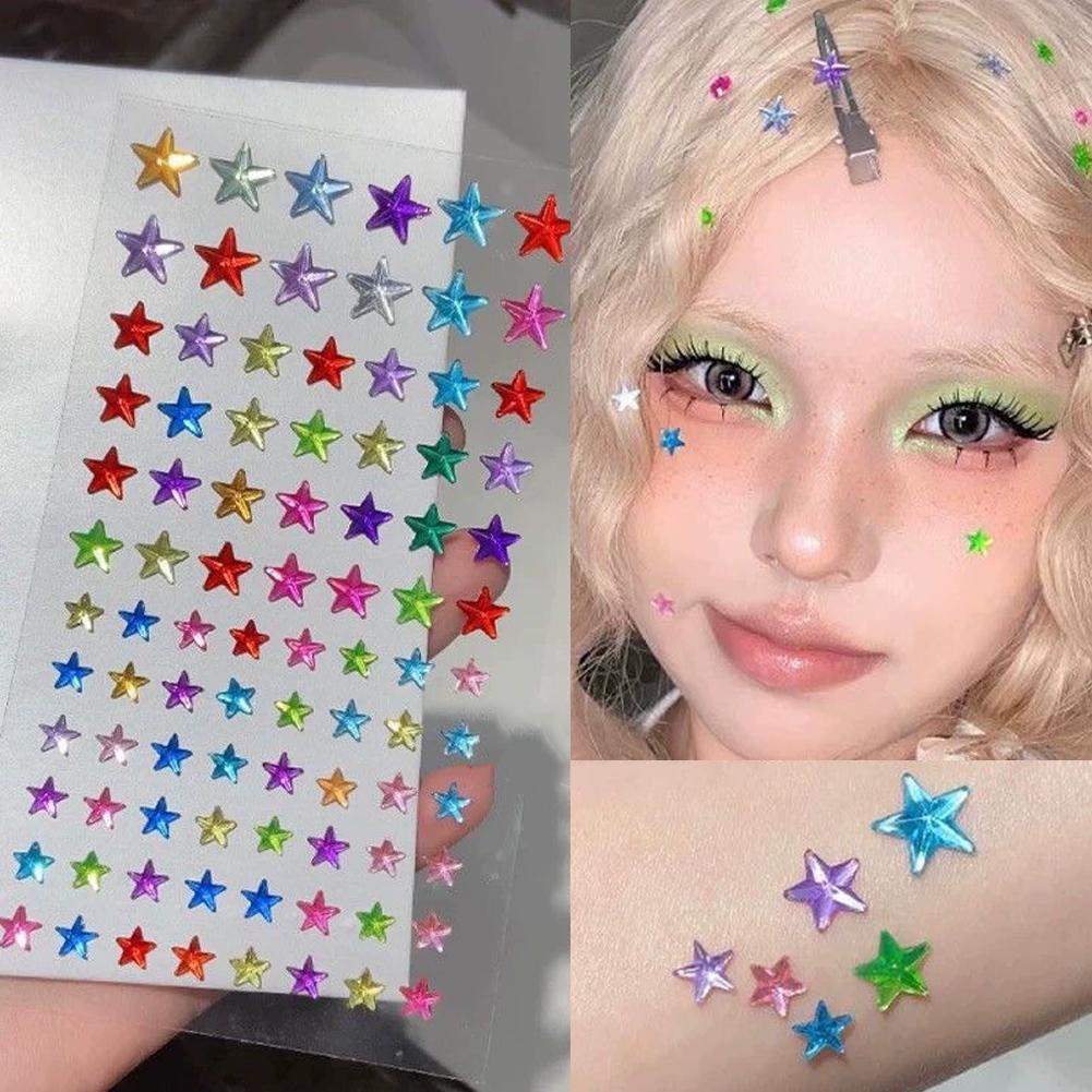 Selbstklebende Gesichts-Rhines – Nail Art Emerald Bewertung und Preis