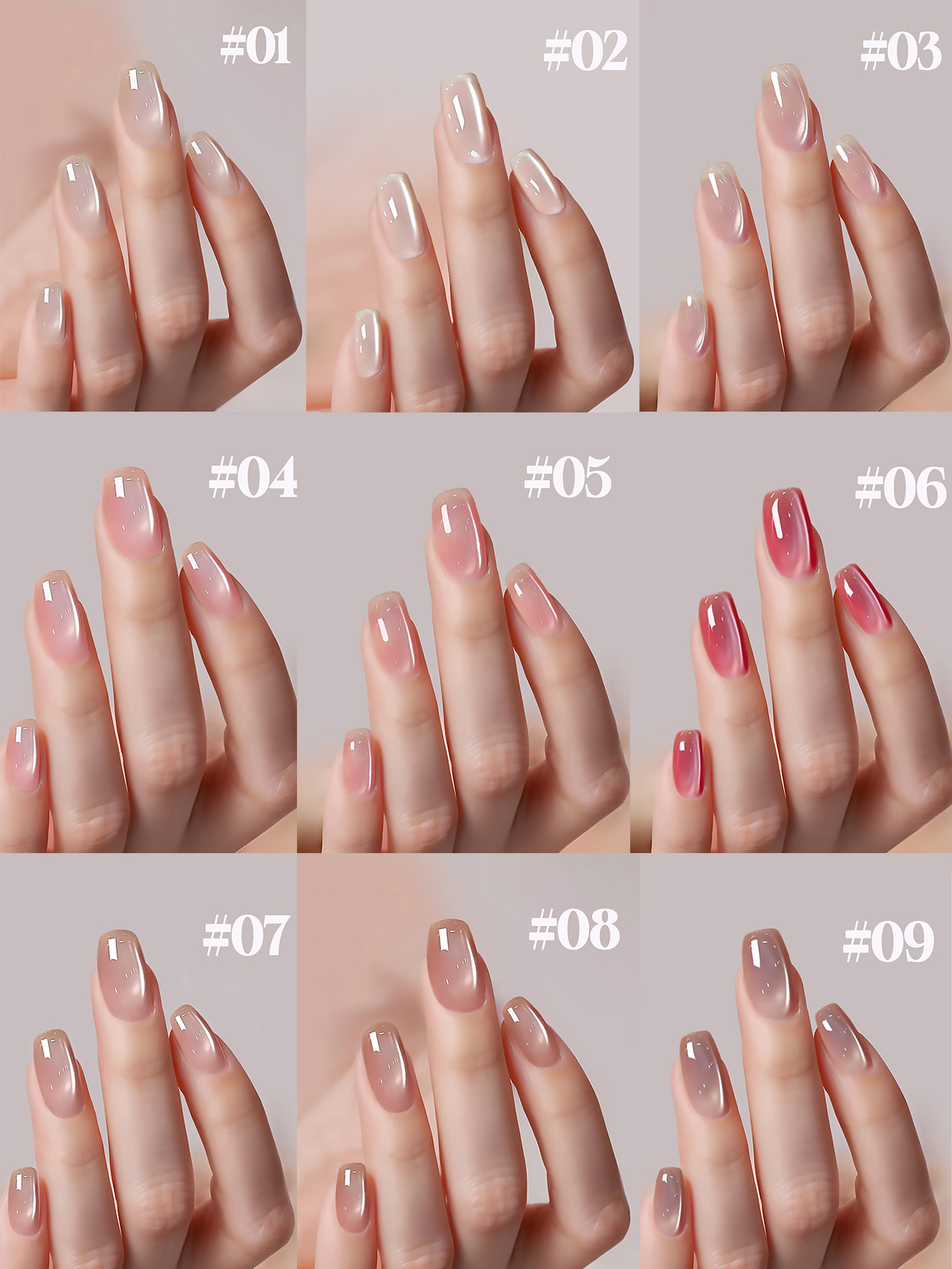 1-12 stücke TC Sanfte Frische  – Nail Art Cat Eye Pink Bewertung und Preis