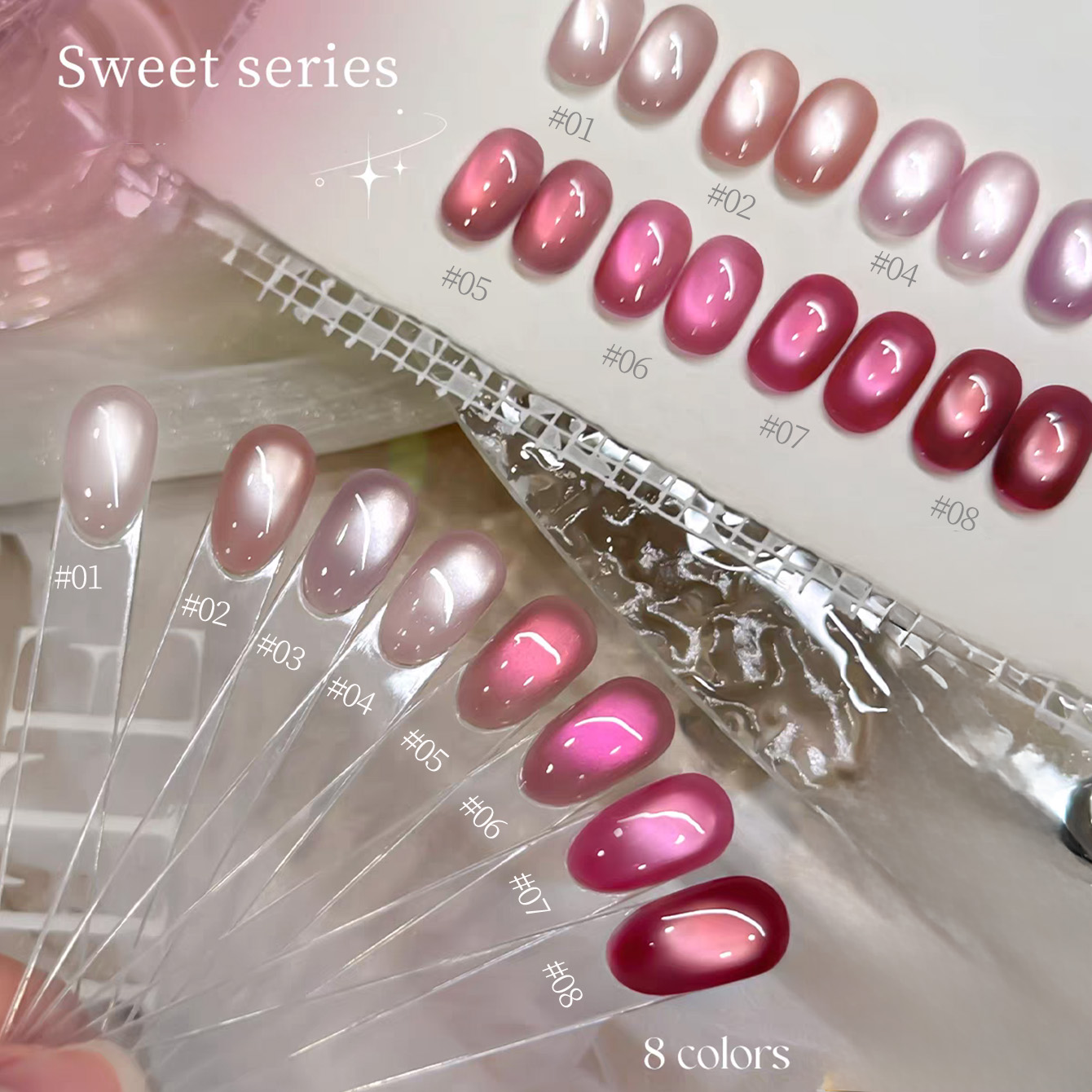 1 Stück TC 2026 Sommer Beliebt – Nail Art Cat Eye Pink Bewertung und Preis