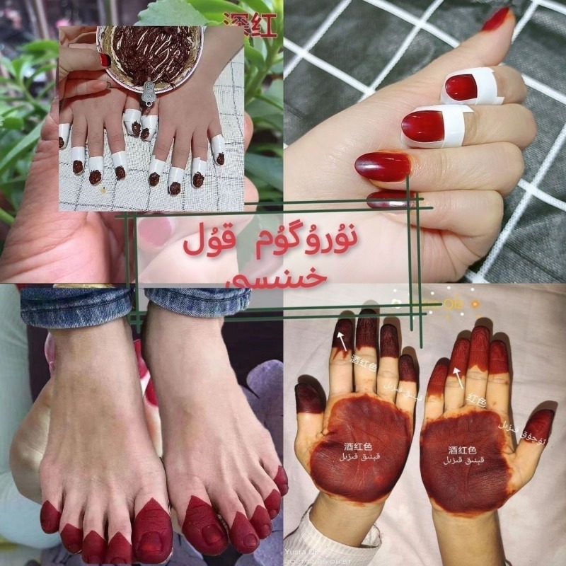 40g Henna Nagel Farbstoff Pulv – Nail Art Natural Bewertung und Preis