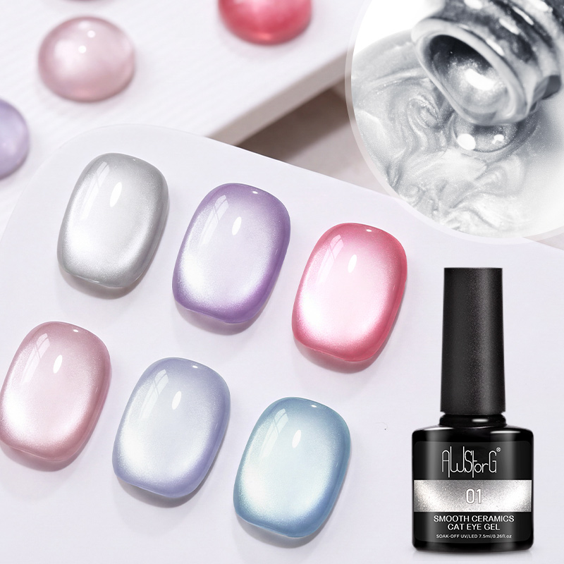 Magnetischer Cat-Eye-Gel-Nagel – Nail Art Cat Eye Pink Bewertung und Preis