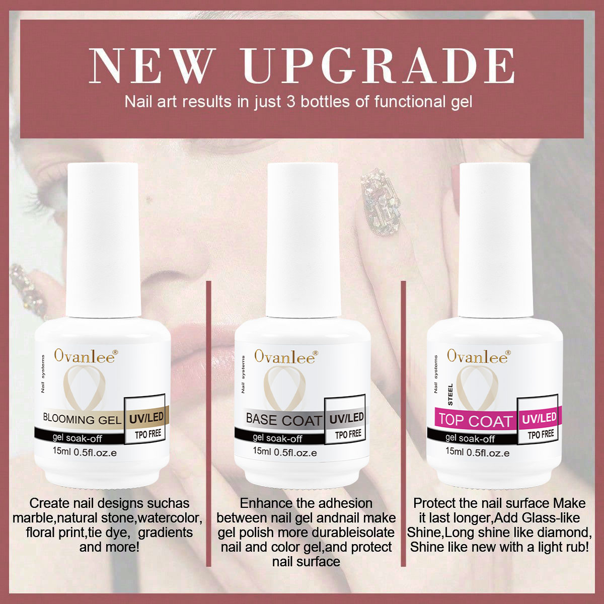 Maniküre Blooming Gel Basis- u – Nail Art Glossy Bewertung und Preis