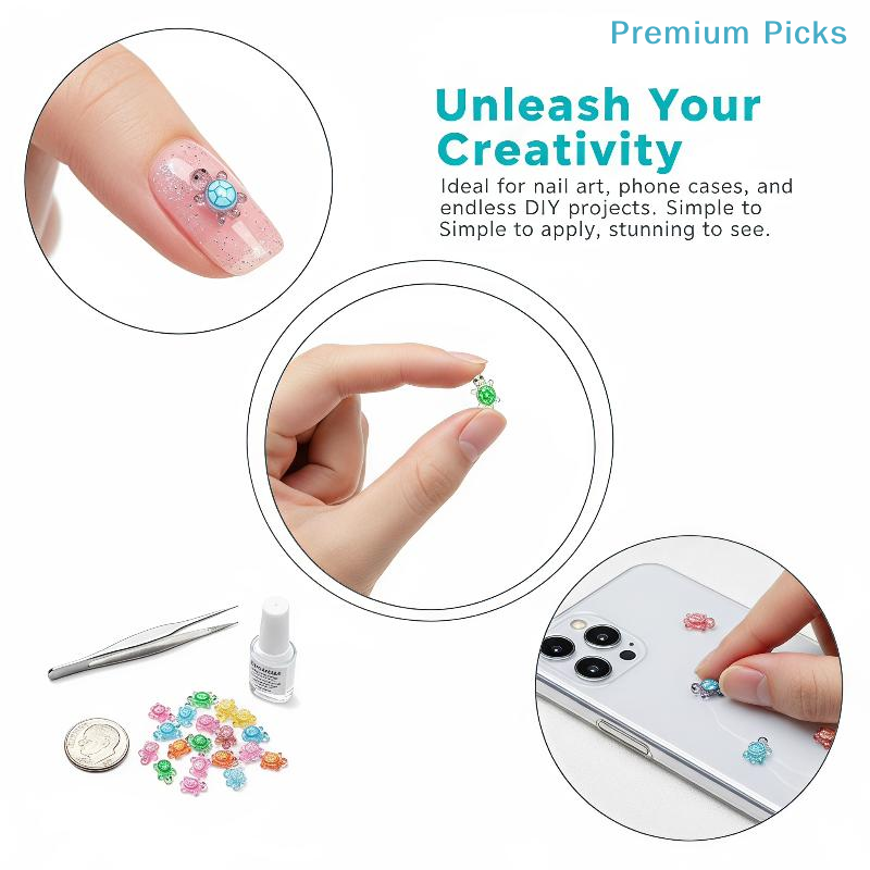 Tragbare, niedliche 3D-Leuchtn – Nail Art Emerald Bewertung und Preis