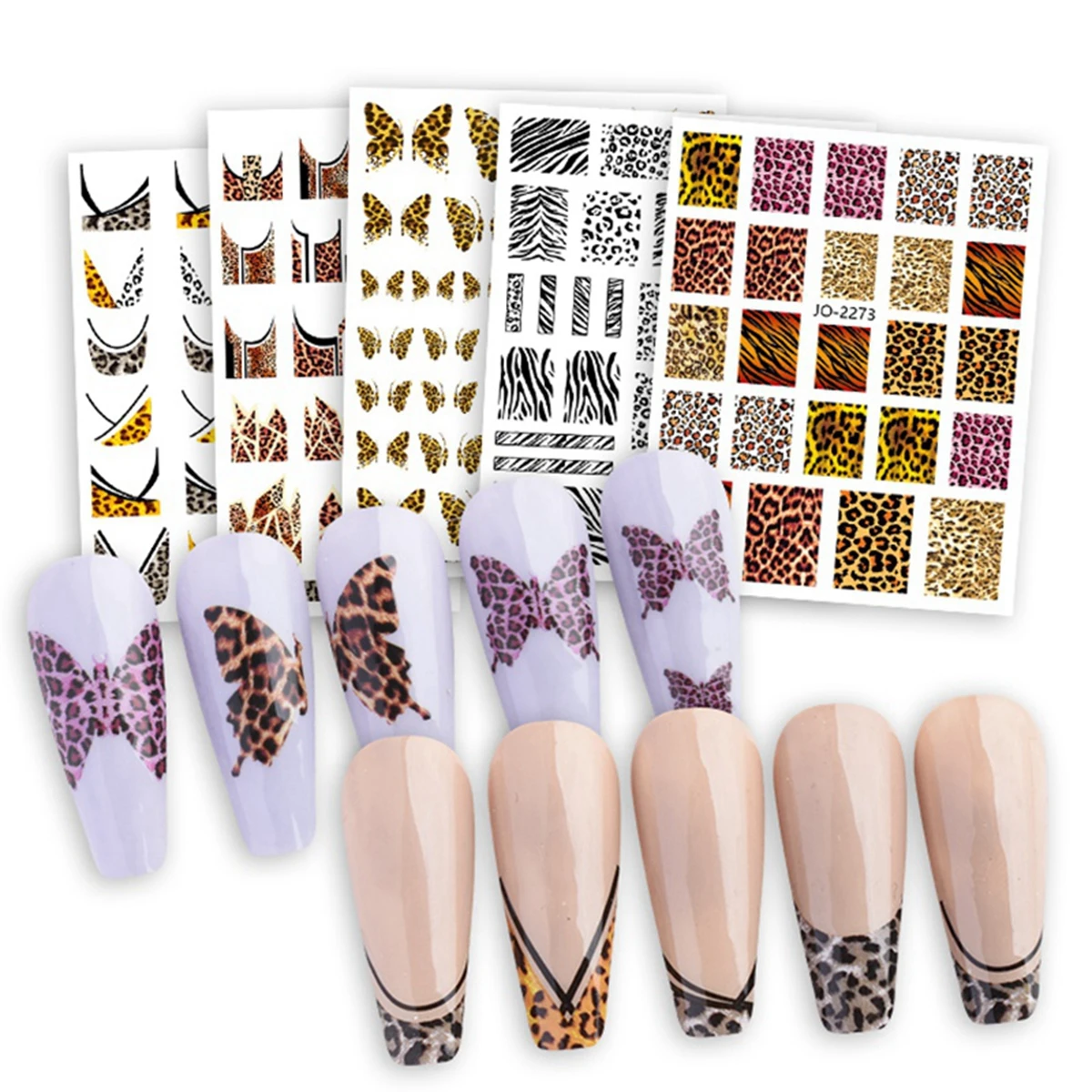Leoparden muster Serie Nail Ar – Nail Art Zebra Design Bewertung und Preis