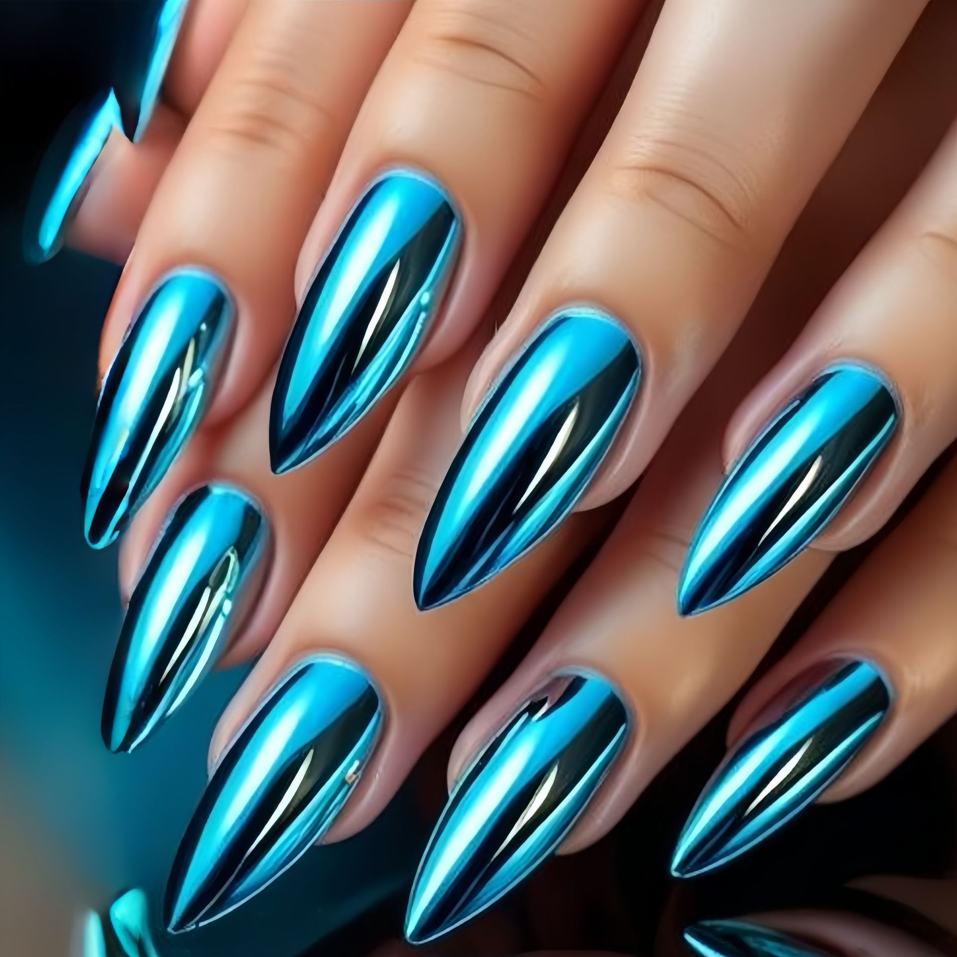 Mittellange künstliche Nägel f – Nail Art Glossy Bewertung und Preis